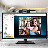 Універсальна веб камера JHL 1 з мікрофоном USB камера для комп'ютера та ноутбука, фото 8