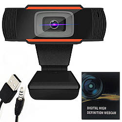 Веб камера з мікрофоном JHL 1 універсальна USB камера для комп'ютера і ноутбука