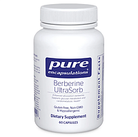 Pure Encapsulations Berberine UltraSorb / Берберин із підвищенною біодоступністю 60 капсул