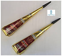 Хна для біотату та брів у конусі golecha коричнева 25 г