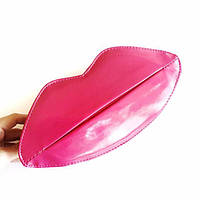 Сумка Губи, сумка, стильна сумка рожева