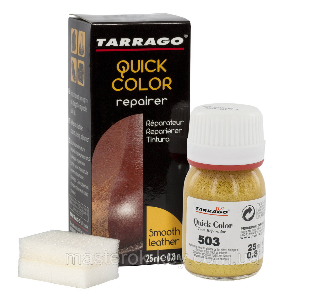 Барвник для гладкої шкіри Tarrago Quick Color 25 мл колір золото металік (503)