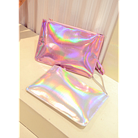 Сумка-клатч перламутрова для стильних і сучасних