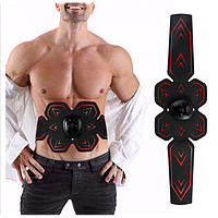 Вібраційний фітнес-масажер для м'язів живота електростимулятор преса