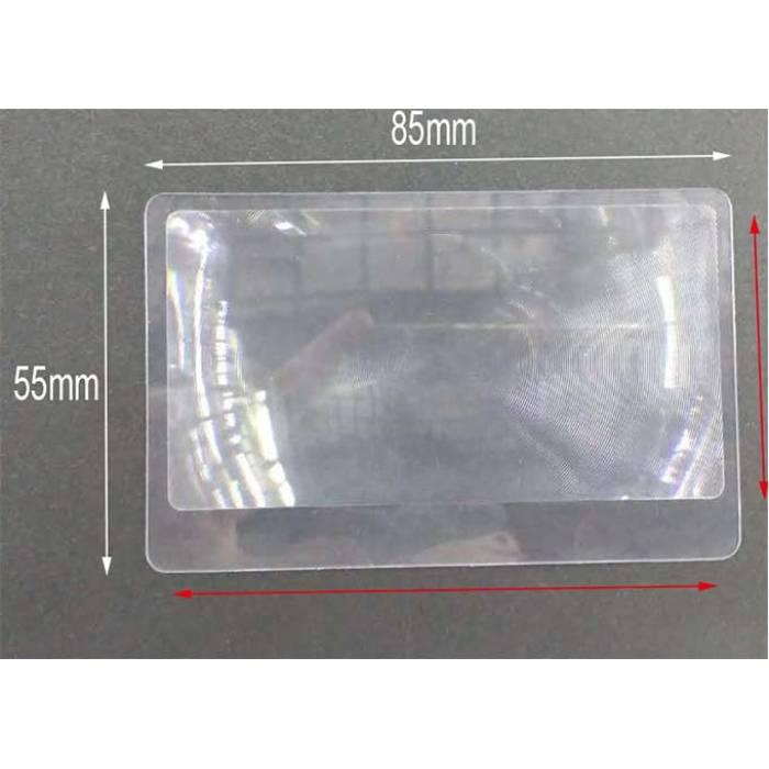 Переносна 3х лупа 85х55, фото 1