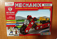 Конструктор металевий Mechanix Zephyr, дитячий розвиваючий конструктор мотоцикл, 2 моделі