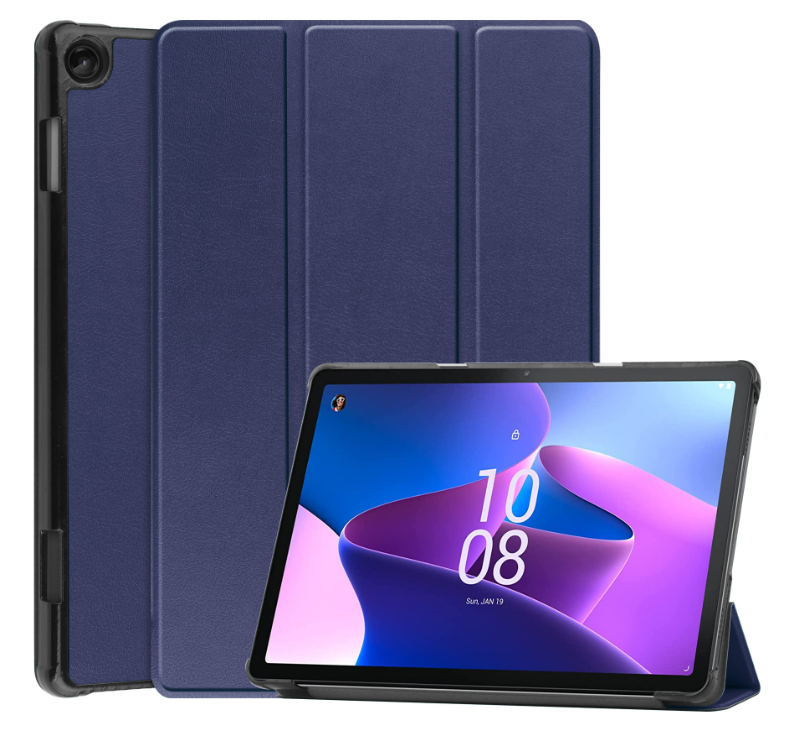 Чохол-книжка DK Екошкіра пластик Smart Case для Lenovo Tab M10 HD Gen 3 (TB-325/TB-328) (dark blue)