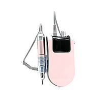 Аппарат для маникюра и педикюра ZS-228 pink, на аккумуляторе, 45000 об