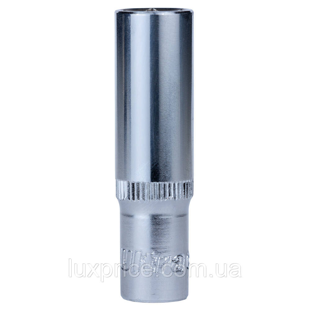 Насадка шестигранна довга 1/4" 10мм CrV ULTRA (6062102)    Luxprice, фото 1