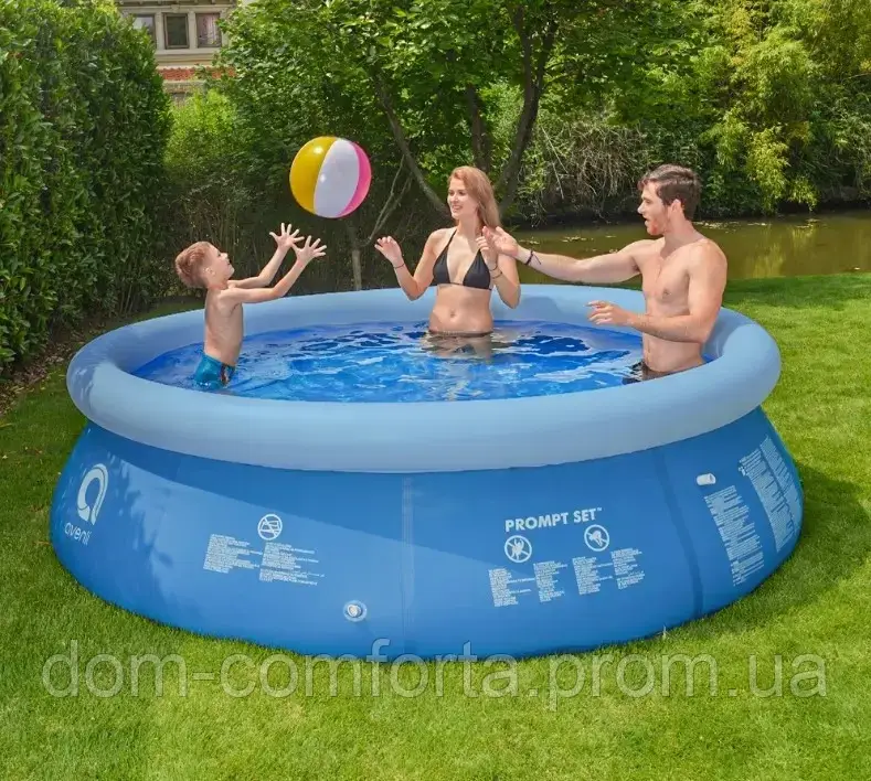 Большой надувной бассейн Avenli, бассейн для дома и дачи, глубокий бассейн для всей семьи, надувные бассейны - фото 2 - id-p1852972921