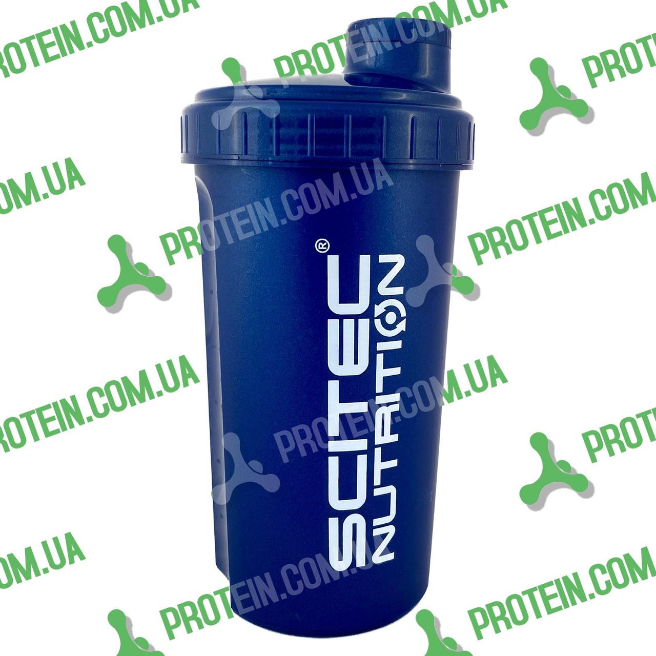Шейкер Scitec Nutrition Shaker 700 мл Navy Blue Синій