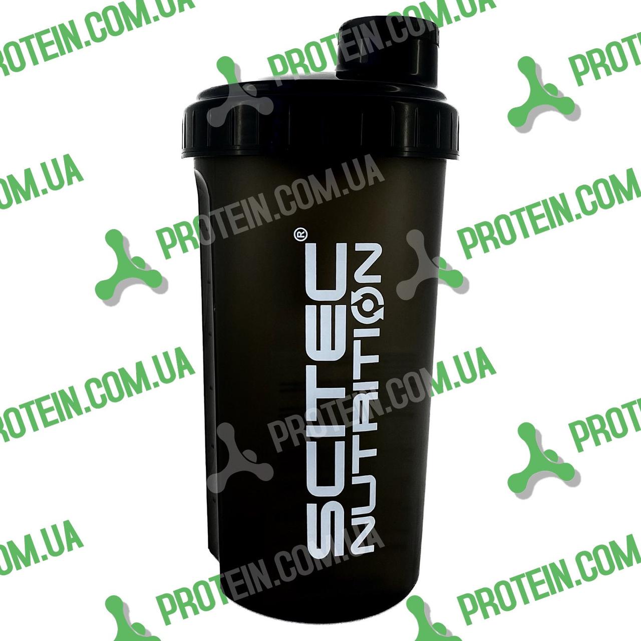 Шейкер Scitec Nutrition Shaker 700 мл Opaqe Smoke Black Чорний