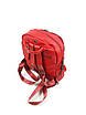 Жіночий рюкзак із водовідштовхувального нейлону 31х26х14 см Червоний, фото 4