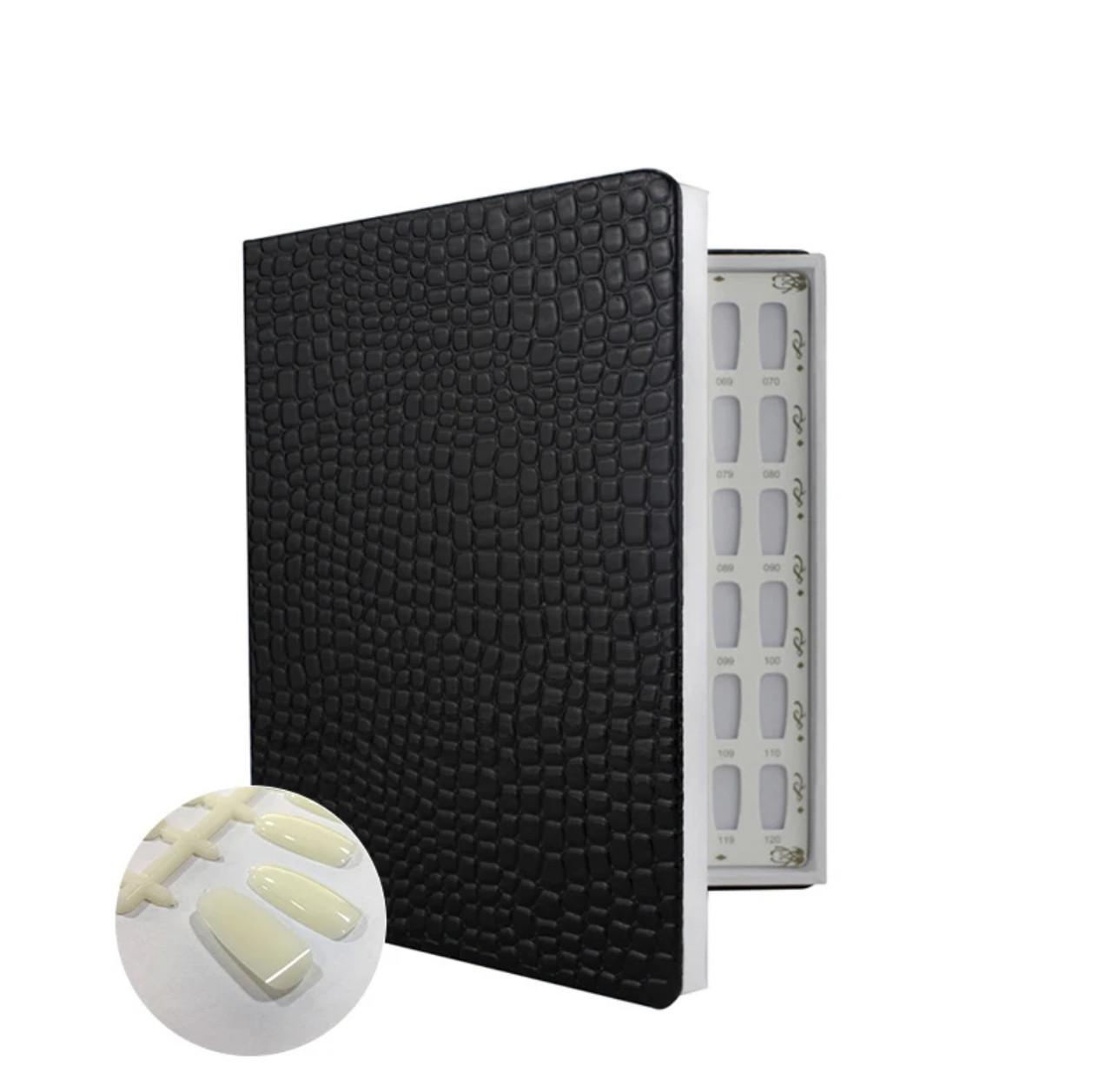 Чорна книга палітра на 120 зразків для демонстрації гель-лаків (без типс), фото 1