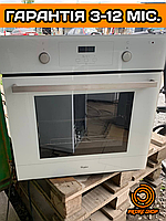 Духова шафа WHIRLPOOL вбудована духовка Біла електро гриль + конвекція з Німеччини б/у ЄВРОПА