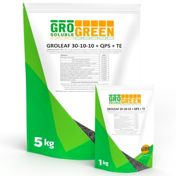 Грогрін ГроЛіф NPK 30-10-10 QPS 45 1 кг (GroGreen)