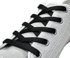 Шнурки для взуття плоскі 120см (8мм) 36пар/уп