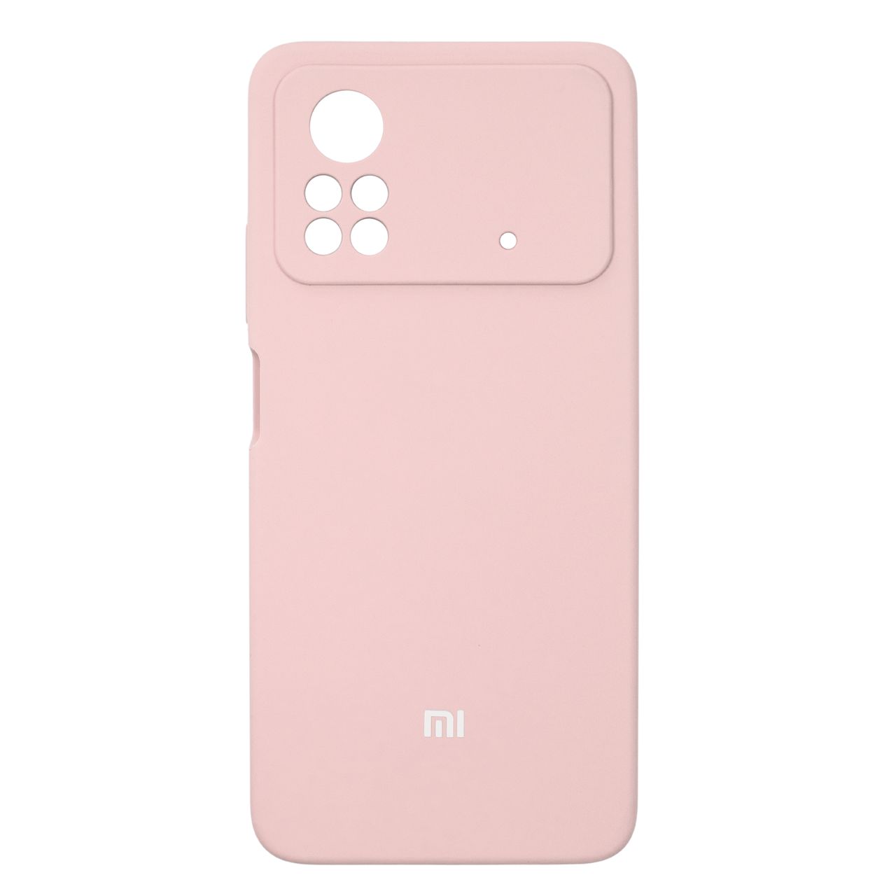 Чохол Silicone Case Premium для Poco X4 Pro 5G Sand Pink