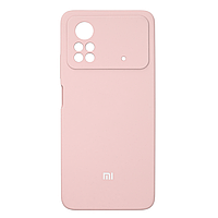 Чохол Silicone Case Premium для Poco X4 Pro 5G Sand Pink
