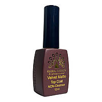 Топ матовий без липкого шару Global Fashion Velvet Matte Top Coat Non-Cleanser 12 мл