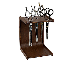 Дерев'яна підставка для перукарських ножиць Scissors Wooden Stand (08320-TR)