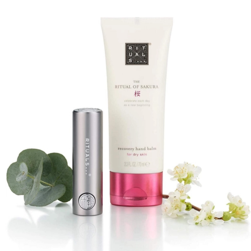 Rituals Набір бальзамів для догляду за руками та губами, Ritual Hand & Lip Care Set, Нідерланди, фото 1