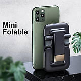 Підставка тримач для телефона та планшета  Folding Stand складана,  металева, регульована Чорний, фото 6