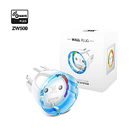 Розеточный выключатель со счетчиком электроэнергии FIBARO Wall Plug FIBEFGWPF-102-5 (FIB_FGWPF-101)