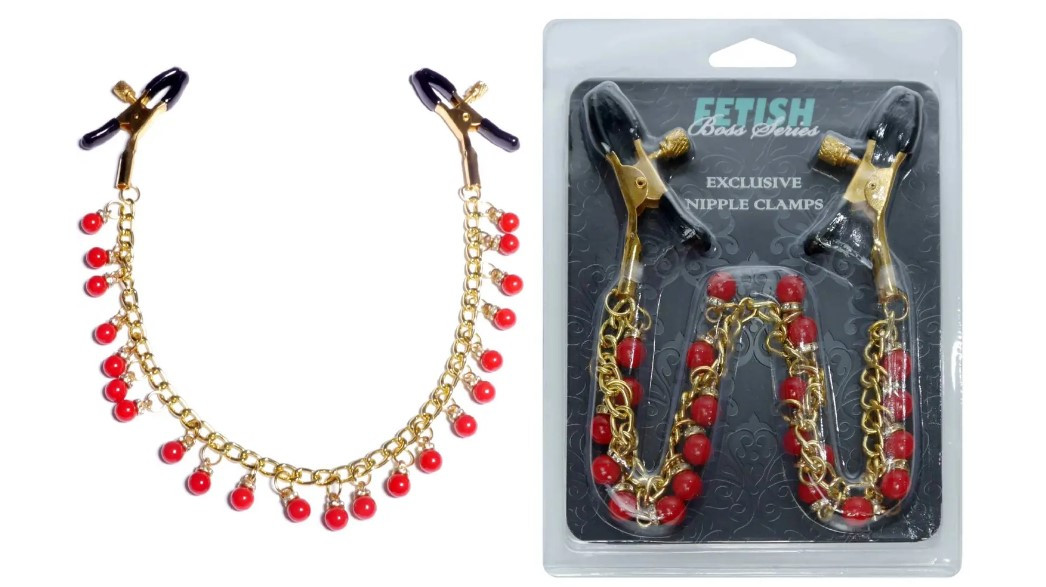 Затискачі для сосків Fetish Boss Series - №15 Exclusive Nipple Clamps
