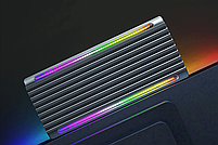 Зовнішня кишеня для M2 SSD NVMe (PCIe) / NGFF (Sata) USB 3.1 Gen 2 Type-C Shuole M4DP RGB, фото 9