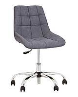 Небольшое офисное кресло без подлокотников для персонала NICOLE GTS (J) CHR68 SORO Серый