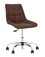 Небольшое офисное кресло без подлокотников для персонала NICOLE GTS (J) CHR68 SORO Коричневый