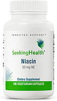 Seeking Health Niacin / Ніацин вітамін Б3 50 мг 100 капсул