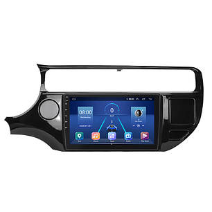 Штатна магнітола Lesko для Kia Rio III Рестайлінг 2015-2017 екран 9" 4/32Gb 4G Wi-Fi CarPlay Top GPS, фото 1