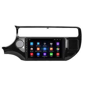 Штатна магнітола Lesko для Kia Rio III Рестайлінг 2015-2017 екран 9" 1/16Gb/ Wi-Fi Base GPS Android, фото 3