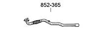 Труба приемная (гофра) OPEL ASTRA G 98-09, Zafira A 99-05 Bosal - (852-365)