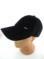 Кепка класична чорна спортивна Nike Бейсболки кепки брендові чоловічі жіночі унісекс nike розмір 55 57 58
