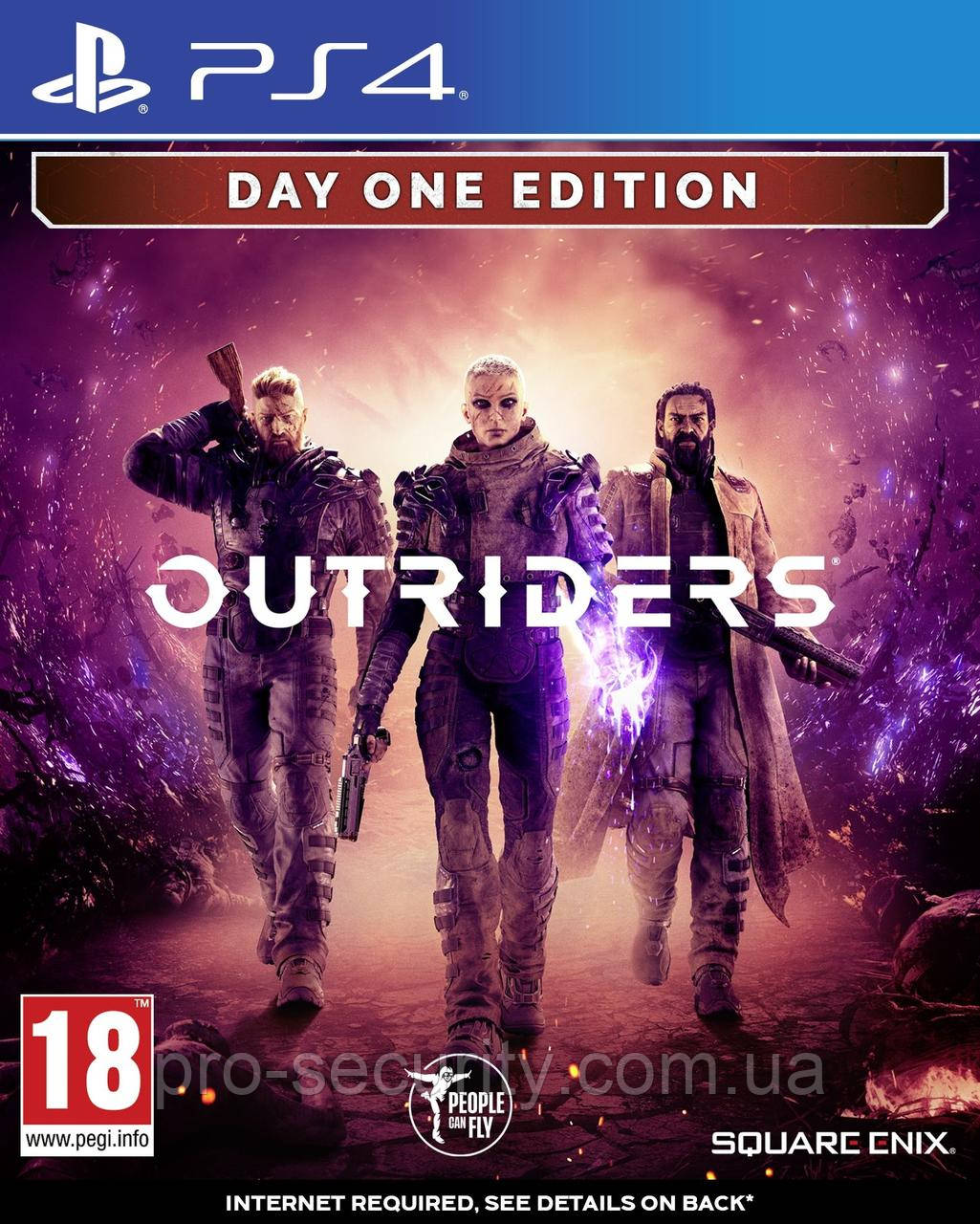 Square Enix Outriders Day One Edition [Blu-Ray диск] (PS4)