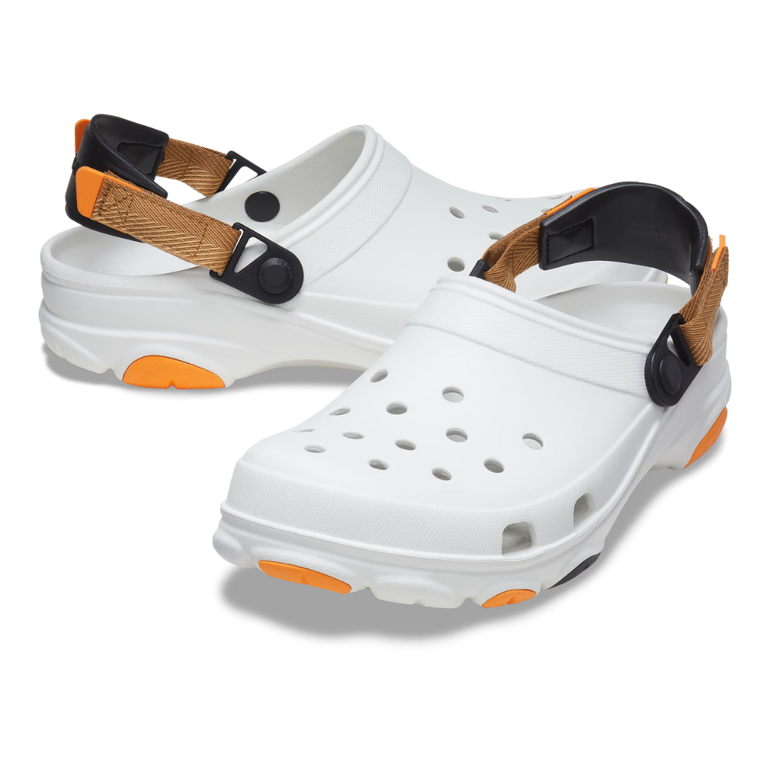 Жіночі Сабо Crocs Classic All Terrain Clog 37 р 23.2-24 см Білі 206340-M5/W7 White