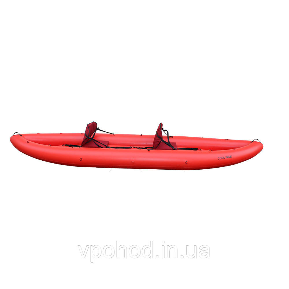 Рафтингова надувна байдарка Cool Wave K-400R Rafting двомісний каяк для рафтингу з самовідливною системою