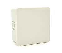 Коробка распределительная наружная Р70 95х95х60мм IP44 белая пластик (РР) Q60