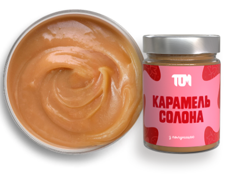 Купить Карамель соленая с клубникой 330г ТОМ, цена 220 ₴ — Prom.ua (ID ...