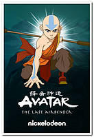 "Аватар: Легенда об Аанге" (англ. "Avatar: The Last Airbender") - аниме постер