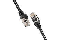 2E Cat 6, UTP, RJ45, 26AWG, 7/0.16 Cu, 0.20 m, PVC, Black