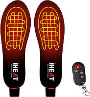 Устілки з підігрівом iHEAT з пультом дистанційного керування, електричні електричні устілки з підігрівом для жінок чоловіків, терм