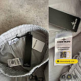 Чоловічі штани карго ОВЕРСАЙЗ на затяжках Stone Island M1579 сірі XL, фото 8