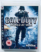 Call of Duty World at War, Б/У, английская версия - диск для PlayStation 3