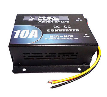 Перетворювач DС/DC 24V/12V 10A 5 Core