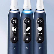 Електрична зубна щітка  із футляром Braun Oral-B iO Series 7S Sapphire Blue, фото 3
