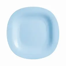 Набір квадратних тарілок Luminarc Carine light blue 18 предметів у тих тарі Блакитний, фото 4